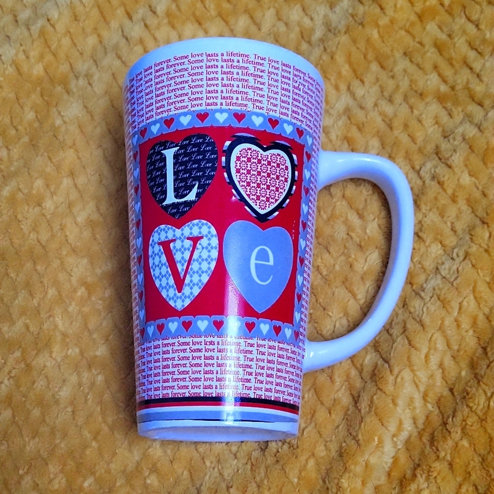 Large love mug
